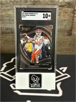 2021 Select Football Trevor Lawrence Rookie SGC 10