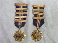 Pair of 1931 NRA Shooting Medals w/ bars