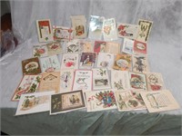 Large Group of Antique CHRISTMAS Postcards