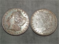 188o & 1884 Morgan 90% SILVER Dollars