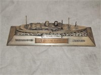 OLD !! SS Rooselvelt 8.5" Award Paperweight
