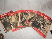 32 issues YANK WWII Military Magazine all 1945