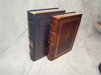 2 Franklin Library LEATHER books DRURY & Styron