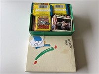 Box of Wax Packs, & Other Sport's Cards