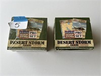 2 Boxes of Desert Storm Cards