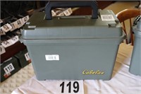 Plastic Cabela's Ammo Box (8x16x10")(R1)