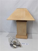 WOODEN LAMP CRAFT PROJECT
