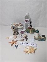 LIGHTHOUSE AND SHELL COLLECTION