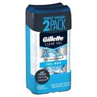 Gillette Endurance Anti-Perspirant 2pk, Cool Wave,