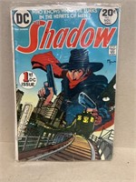 DC comics the shadow 1973 first DC issue comic