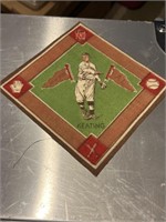 1914 baseball felt tobacco blanket New York