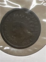 1864 Indian head penny