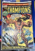Marvel first issue comics champions comic 1975