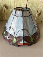 Stain glass lampshade