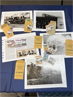 Locomotives of the world stamp collection