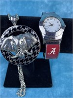 Alabama Necklace and Watch