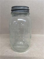 Jeanette Mason home Packard jar with zinc Lynn