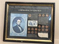 A memorial to the Lincoln penny collection