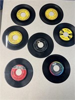 Johnny Cash 45 record group Sun records and