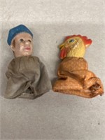 Rare vintage finger puppets
