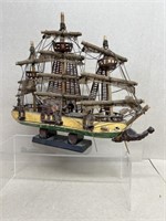 Pirate ship hand made