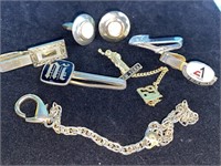 Tie Clips and Cluff Links