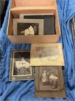 Assorted black and white photos
