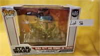 Star wars boba fett and fennec on throne Funko Pop