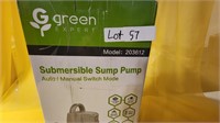Green Expert Submerible Sump Pump
