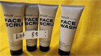 Face Scrub and wash
