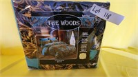 The Woods Twin Camo and Teal Sheet Set
