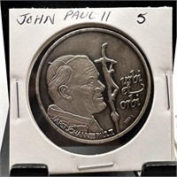 JOHN PAUL II COIN / MEDAL / TOKEN