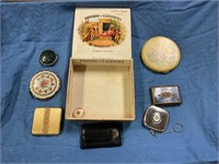 Antonio Cleopatra box with assorted makeup trays