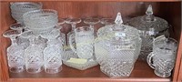 Lots Of Anchor Hocking Wexford Glassware