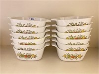 12 Corning Ware Spice Of Life 5 Inch Bakers