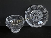 Pair Of Waterford Crystal Pieces
