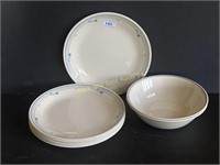 Corelle Country Violets Plates And Bowls