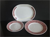 Corelle Precious Colors Ruby Red Plates, Platter