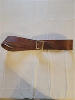 Vintage Leather Ammo Belt