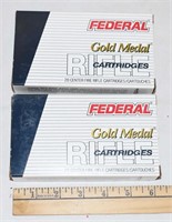 40 ROUNDS FEDERAL 6.5 x 55 120GR CARTRIDGES