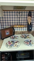 Stove Burner Covers, Tray, Rolling Pin, &