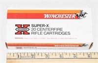 20 ROUNDS WINCHESTER SUPER-X 30-30 WINCHESTER