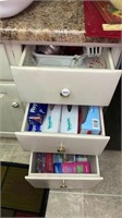 3 Drawers w/ Kitchen Wraps & Measuring Cups