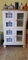County style Cabinet W/ 4  drawers  30 X 48 X