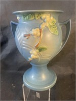 Roseville Snowberry 2 Handle Vase 8"h