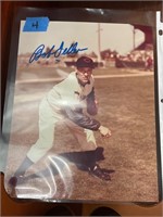 Bob Feller autographed 8x10 Hall of Famer