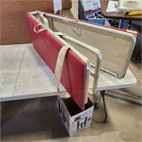 Folding Bench, 14"Wx72"L