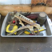 TRAY- MISC TOOLS, FLARING TOOL, TAPE MEASURE,