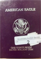 1988S Silver Proof Eagle in OMP