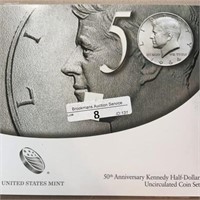 50th Anniversary Kennedy Half Dollar